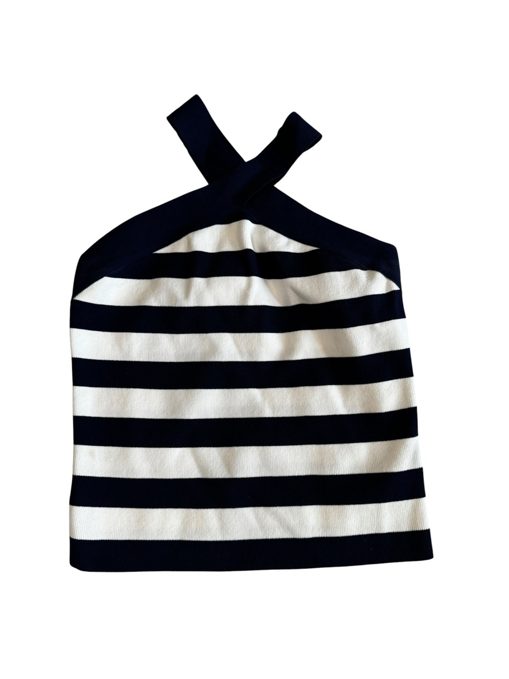 Bailey 44 Navy & White Striped Halter Tank Top Medium